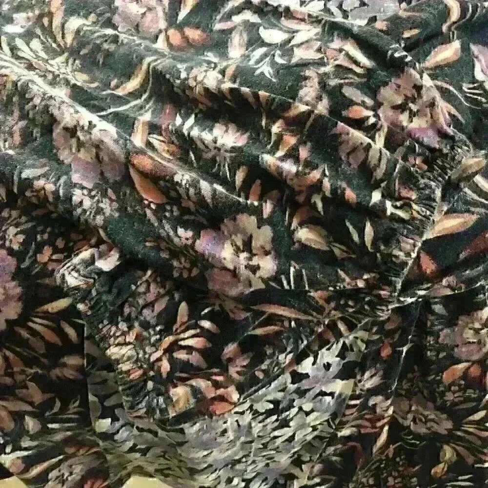Vintage America Emerson Boho Floral Flowy Cottagecore Hippie Purple - Picture 7 of 11